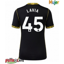 Camiseta Chelsea Romeo Lavia #45 Visitante Equipación para mujer 2026-27 manga corta